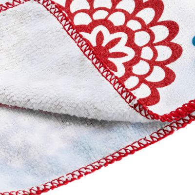 Салфетка из микрофибры универсальная, 300 х 300 мм, с цветами, Home Palisad купить в Москве с доставкой по всей России | ProtosMarket.ru