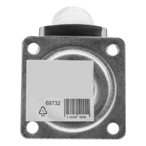 Колесо ПУ прозрачное поворотное d-50 мм, крепление платформенное Сибртех купить в Москве с доставкой по всей России | ProtosMarket.ru