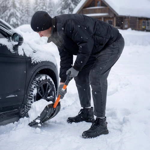 Лопата для уборки снега полипропиленовая, 275х365х790 мм, стальной черенок, Stels купить в Москве с доставкой по всей России | ProtosMarket.ru