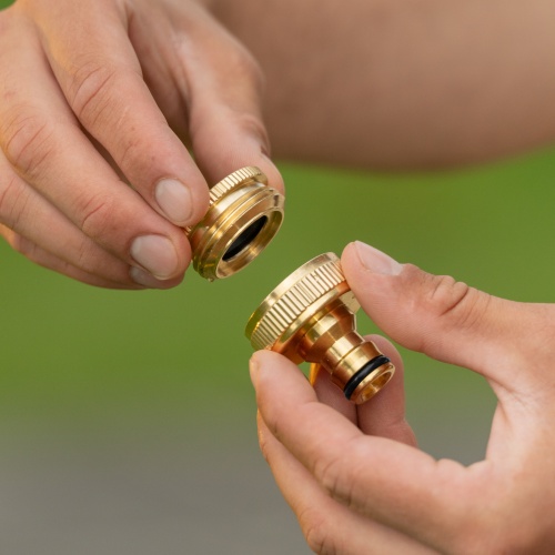 Адаптер латунный, 3/4-1, внутренняя резьба, с переходником Palisad купить в Москве с доставкой по всей России | ProtosMarket.ru