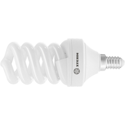 Лампа компактная люминесцентная, спиральная, 11 W, 2700K, E14, 8000ч Stern купить в Москве с доставкой по всей России | ProtosMarket.ru