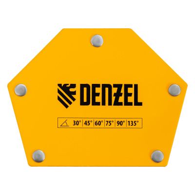 Фиксатор магнитный для сварочных работ усилие 50 LB, 30х45х60х75х90х135 град. Denzel купить в Москве с доставкой по всей России | ProtosMarket.ru