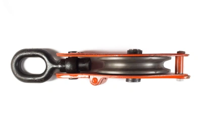 Блок монтажный однорольный с  ушком TOR 10 т с откидной щекой купить в Москве с доставкой по всей России | ProtosMarket.ru