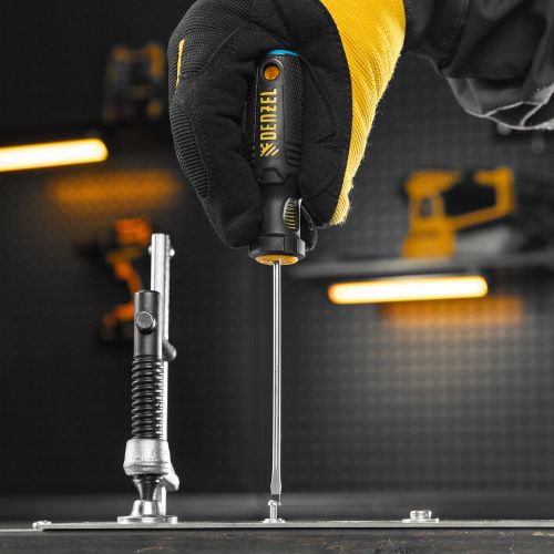 Отвертка, SL3х100 мм, S2, 3к рукоятка Denzel купить в Москве с доставкой по всей России | ProtosMarket.ru