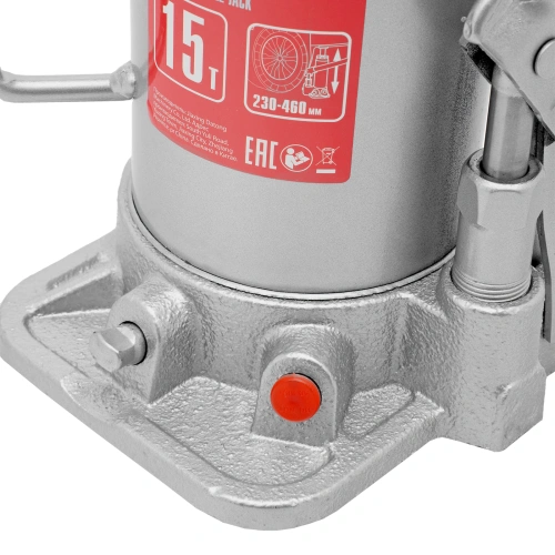 Домкрат гидравлический бутылочный, 15 т, высота подъема 230-460 мм Matrix купить в Москве с доставкой по всей России | ProtosMarket.ru