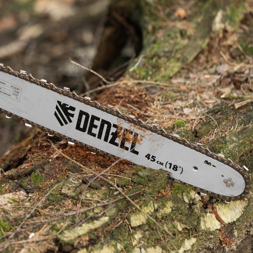 Пила цепная бензиновая DS-5218, шина 45 см, 52 см3, 3 л.с, шаг 0,325, паз 1,5 мм, 72 звена Denzel купить в Москве с доставкой по всей России | ProtosMarket.ru