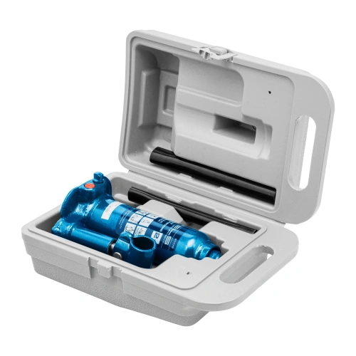 Домкрат гидравлический бутылочный, 2 т, h подъема 178-338 мм, в пластиковом кейсе Stels купить в Москве с доставкой по всей России | ProtosMarket.ru