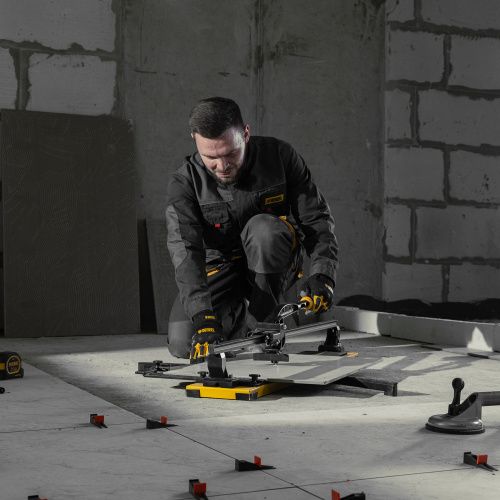 Плиткорез рельсовый 800х16мм, каретка на подш., стальная станина, усил. рукоятка-пенал Denzel купить в Москве с доставкой по всей России | ProtosMarket.ru