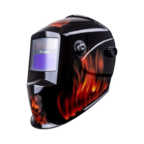 Маска сварщика КОРУНД-2 пламя (ф-р 7100V) без коробки купить в Москве с доставкой по всей России | ProtosMarket.ru