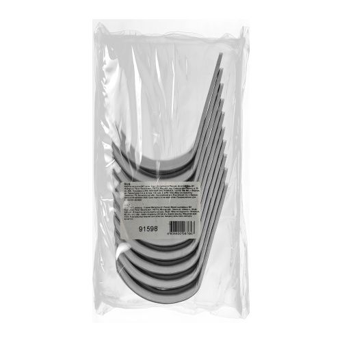 Крючок-вешалка №7, цинк, 10 шт, (Металлист) купить в Москве с доставкой по всей России | ProtosMarket.ru