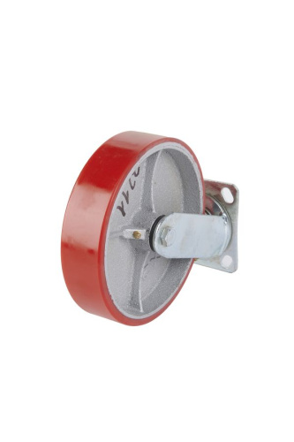 Колесо большегрузное поворотное SCp 80 200 мм полиуретановое (F) купить в Москве с доставкой по всей России | ProtosMarket.ru