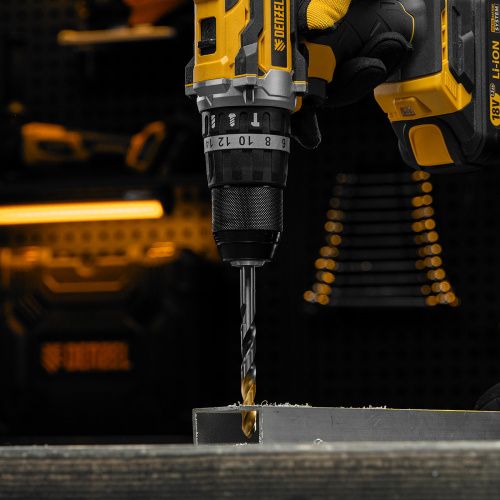 Сверло спиральное по металлу 9 x 125мм, Р6М5, Golden Tip, многогранная заточка Denzel купить в Москве с доставкой по всей России | ProtosMarket.ru