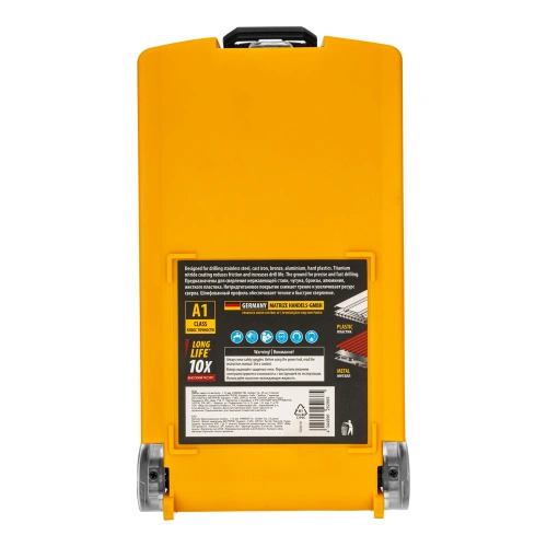 Набор сверл по металлу, 1-13 мм, Р6М5К8-TiN, Golden Tip, 25 шт Denzel купить в Москве с доставкой по всей России | ProtosMarket.ru