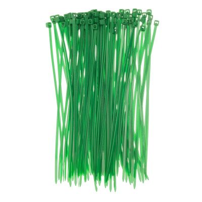 Хомуты, 150 x 2.5 мм, пластиковые, зеленые, 100 шт Сибртех купить в Москве с доставкой по всей России | ProtosMarket.ru