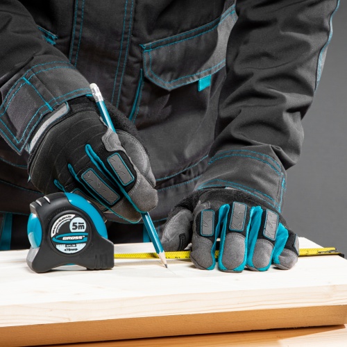 Рулетка "Schlagfest",5 м x 19 мм,магнитный обрезиненный зацеп,двусторонняя шкала,Нейлоновое покрытие,автоматическая фиксация Gross купить в Москве с доставкой по всей России | ProtosMarket.ru