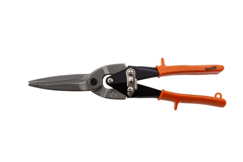 Ножницы по металлу, удлиненные, 290 мм, пряморежущие, обрезиненные рукоятки Sparta купить в Москве с доставкой по всей России | ProtosMarket.ru