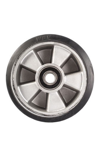 Колесо резиновое 180х50 мм с подшипником для тележек гидравлических BF/BF-III/DF-III/RHP/AC/DF/CW2 купить в Москве с доставкой по всей России | ProtosMarket.ru