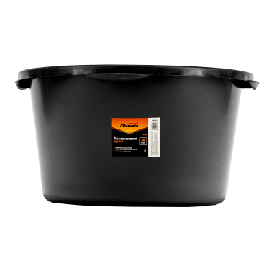 Таз круглый строительный, 40 л, Sparta купить в Москве с доставкой по всей России | ProtosMarket.ru