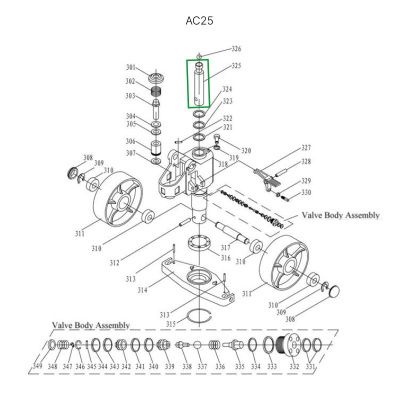 Шток гидроцилиндра 31,5 мм для гидравлических тележек AC25 купить в Москве с доставкой по всей России | ProtosMarket.ru