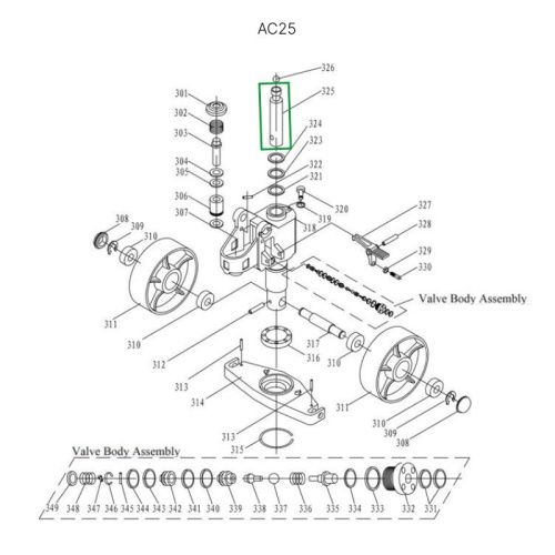 Шток гидроцилиндра 31,5 мм для гидравлических тележек AC25 купить в Москве с доставкой по всей России | ProtosMarket.ru