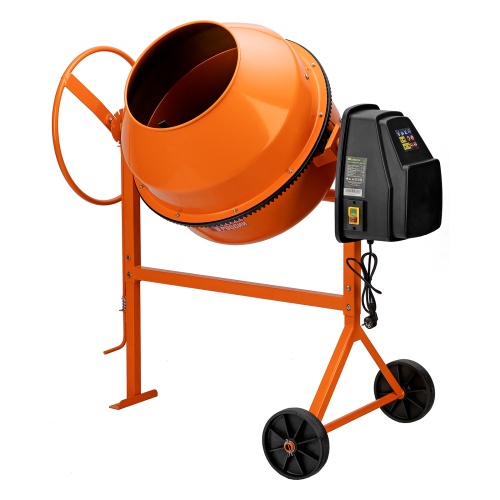 Бетоносмеситель БСЕ-200П, 200 л, 1000 Вт, полиамидный венец// Сибртех купить в Москве с доставкой по всей России | ProtosMarket.ru