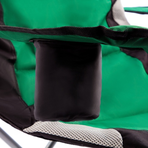 Кресло складное с подлокотниками и подстаканником, 60 х 60 х 110/92 см, Camping Palisad купить в Москве с доставкой по всей России | ProtosMarket.ru