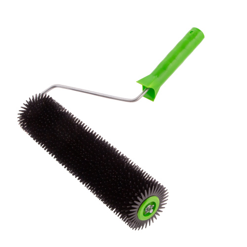 Валик игольчатый для наливных полов с ручкой, острая игла, 300 мм Сибртех купить в Москве с доставкой по всей России | ProtosMarket.ru