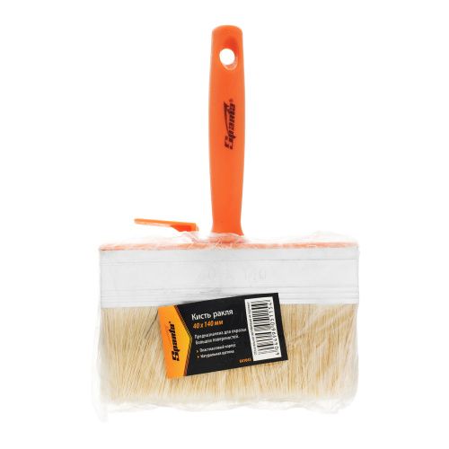 Кисть-ракля, 40 х 140 мм, натуральная щетина, пластмассовый корпус, пластмассовая ручка Sparta купить в Москве с доставкой по всей России | ProtosMarket.ru