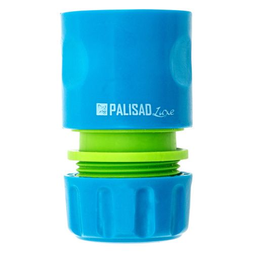 Соединитель пластмассовый, быстросъемный для шланга 1/2, однокомпонентный Palisad Luxe купить в Москве с доставкой по всей России | ProtosMarket.ru