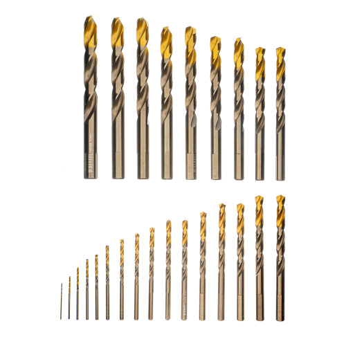 Набор сверл по металлу, 1-13 мм, Р6М5К8-TiN, Golden Tip, 25 шт Denzel купить в Москве с доставкой по всей России | ProtosMarket.ru