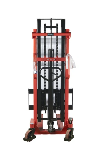 Штабелер гидравлический 2,0 т 2,5 м TOR CTY-EH с раздвижными вилами по ценам производителя в Москве с доставкой по всей России