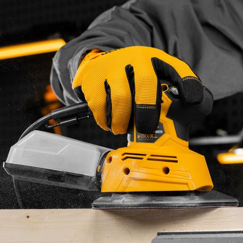 Треугольник абразивный на ворc. подложке под "липучку", перф., P 40, 150х150х100 мм, 5 шт. Denzel купить в Москве с доставкой по всей России | ProtosMarket.ru