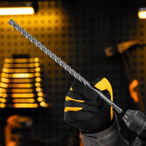 Бур по бетону, цельная крестовая пластина, 12x315 мм, SDS PLUS Denzel купить в Москве с доставкой по всей России | ProtosMarket.ru