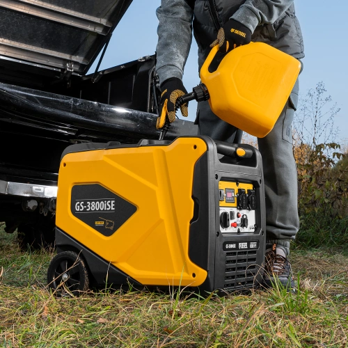 Генератор инверторный GS-3800iSE, 3,8 кВт, 230 В, закрытый корпус,электростартер Denzel купить в Москве с доставкой по всей России | ProtosMarket.ru