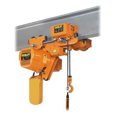 2т 6м УСВ таль цепная ТЭЦ OCALIFT M02-01LHS М5 380в передвижная односкоростная купить в Москве с доставкой по всей России | ProtosMarket.ru