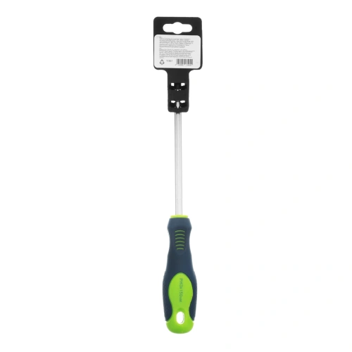 Отвертка, PH3 х 150 мм, CrV, двухкомпонентная рукоятка Сибртех купить в Москве с доставкой по всей России | ProtosMarket.ru