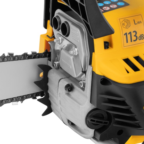 Пила цепная бензиновая DS-5218, шина 45 см, 52 см3, 3 л.с, шаг 0,325, паз 1,5 мм, 72 звена Denzel купить в Москве с доставкой по всей России | ProtosMarket.ru