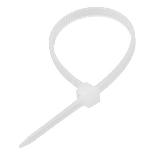 Хомуты, 160 x 2.5 мм, пластиковые, белые, 100 шт Сибртех купить в Москве с доставкой по всей России | ProtosMarket.ru