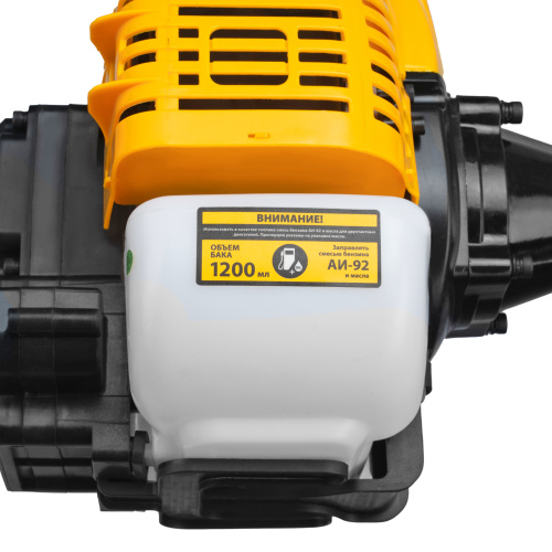 Триммер бензиновый DT-43E, 43 см3, неразъемная штанга, электростартер, состоит из 2 частей Denzel купить в Москве с доставкой по всей России | ProtosMarket.ru