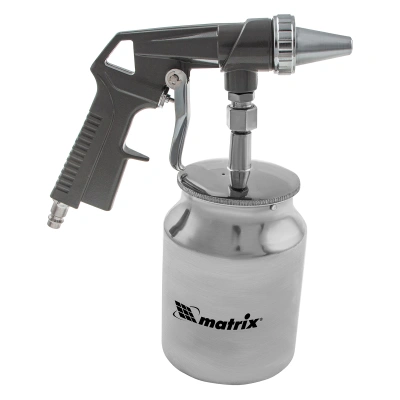 Пистолет пескоструйный с нижним бачком, пневматический Matrix по ценам производителя в Москве с доставкой по всей России