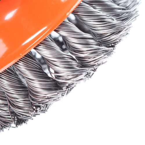 Щетка чашеобразная витая (125 мм, М14) купить в Москве с доставкой по всей России | ProtosMarket.ru