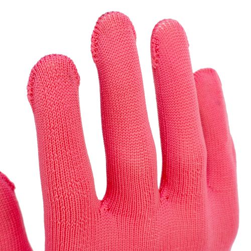 Перчатки Нейлон, 13 класс, цвет розовая фуксия, L купить в Москве с доставкой по всей России | ProtosMarket.ru