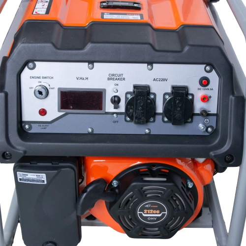 Генератор бензиновый 2,5 кВт 220В 16 л с электростартером и колесами TOR KM3800H купить в Москве с доставкой по всей России | ProtosMarket.ru