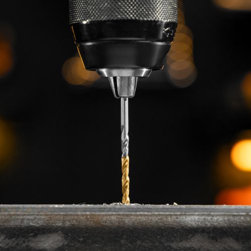 Набор сверл по металлу, 2-8мм, Р6М5-TiN, Golden Tip, 6 шт Denzel купить в Москве с доставкой по всей России | ProtosMarket.ru