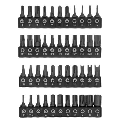 Набор инструментов, 1/2", 1/4", CrV, S2, пластиковый кейс, 194 предмета Denzel купить в Москве с доставкой по всей России | ProtosMarket.ru