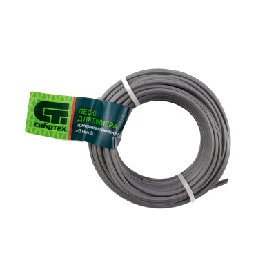 Леска для триммера звезда, армированная алюминием, 3.0 мм х 10 м, Сибртех купить в Москве с доставкой по всей России | ProtosMarket.ru