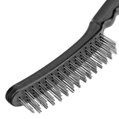 Щетка четырехрядная металлическая с пластмассовой ручкой Sparta купить в Москве с доставкой по всей России | ProtosMarket.ru