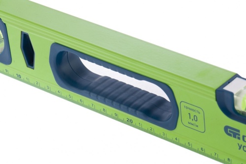 Уровень алюминиевый УС-1, 0-1200, фрезерованный, 3 глазка, рукоятки, 1200 мм Сибртех купить в Москве с доставкой по всей России | ProtosMarket.ru