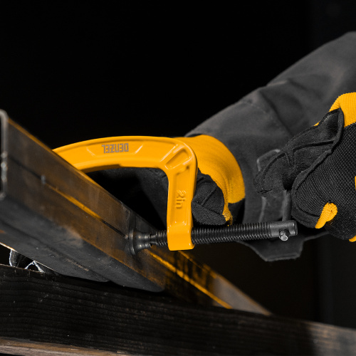 Струбцина G-образная, усиленная, 50 мм Denzel купить в Москве с доставкой по всей России | ProtosMarket.ru