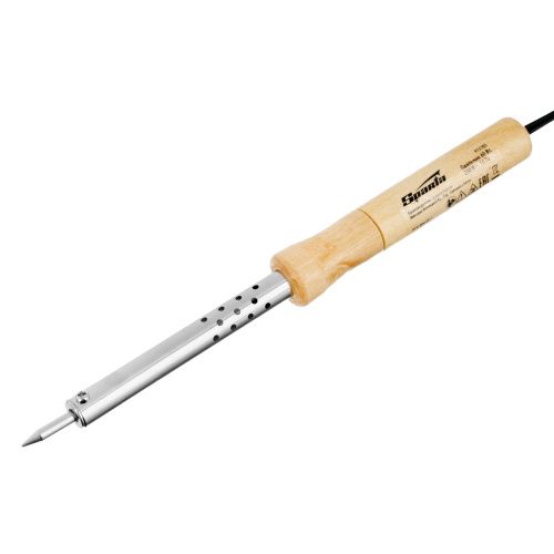 Паяльник с ручкой из дерева, 60 Вт, 220 В Sparta купить в Москве с доставкой по всей России | ProtosMarket.ru